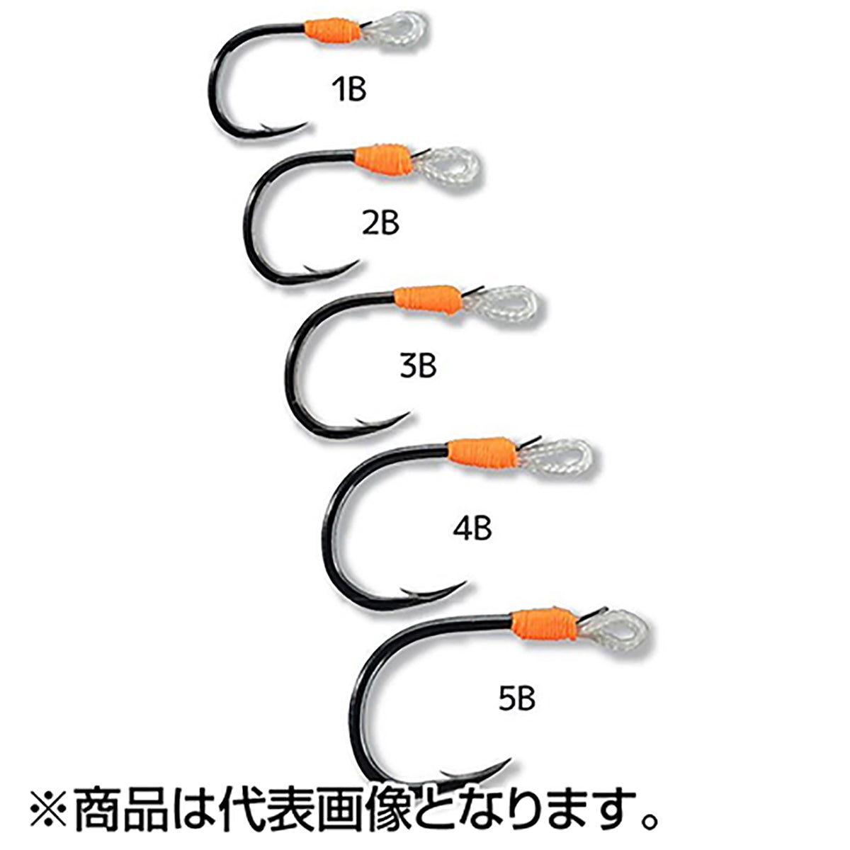 スミス(SMITH) シュアーフック タテアイショートシャンク #4B ブラック