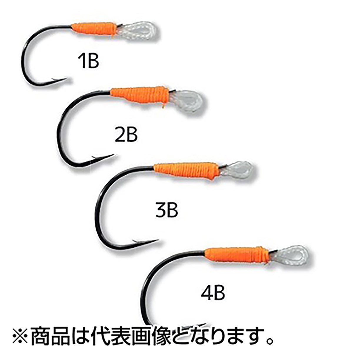 スミス(SMITH) シュアーフック タテアイ ファインワイヤー #4B ブラック