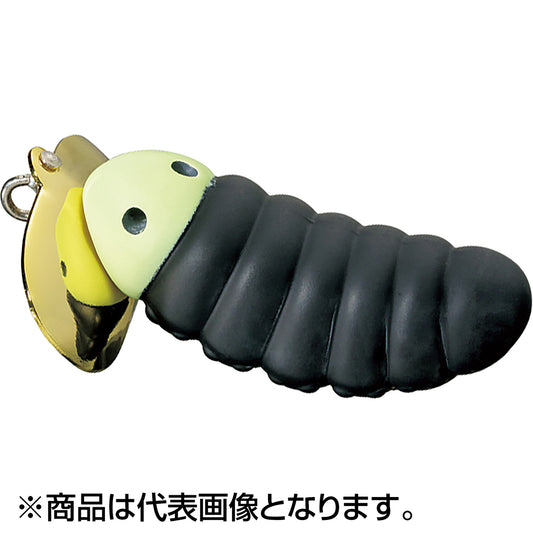 スミス(SMITH) キャタピー クリッカー2 68mm 17.1g CB05.ブラックイモムシ