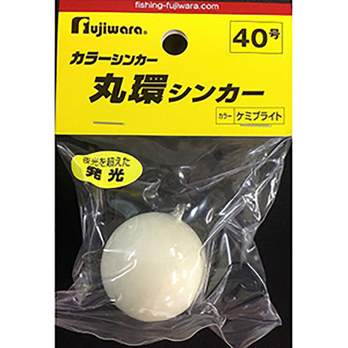 フジワラ(Fujiwara) 丸環シンカー 40号 ブライト