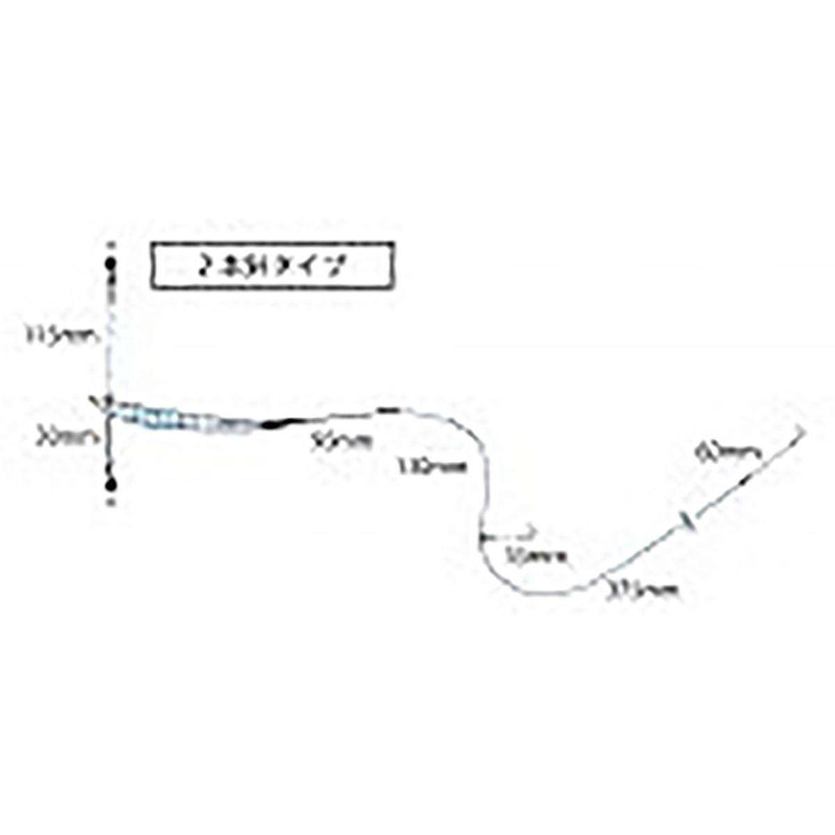 フジワラ(Fujiwara) カレイシューター船海 2本針 15号