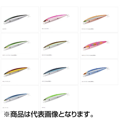 ジャクソン(Jackson) アスリート 17FSV 170mm 26.5g GCD グローピーチキャンディ (Sinkingの規格無し)