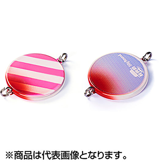 ジャクソン(Jackson) 鮭男爵 サケダンシャク ラウンド 50g ZPW ゼブラピンクダブルグロー Sakedanshaku Round