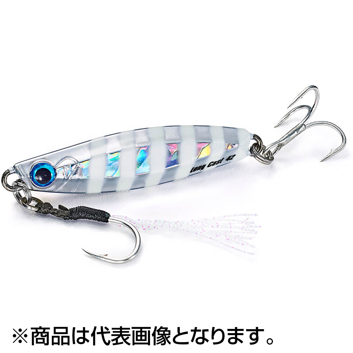 ジャクソン(Jackson) メタルエフェクト ロングキャスト 51.5mm 32g PGS プラチナギャルシルバー