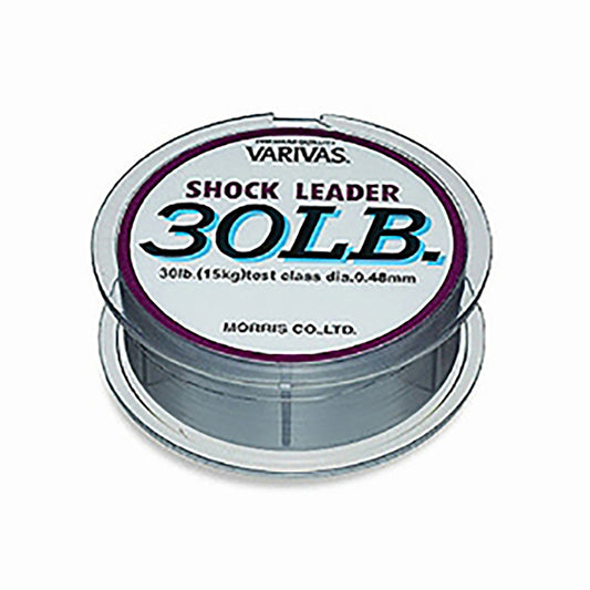 バリバス(VARIVAS) ショックリーダー [ナイロン] 50m 25LB 7号 ミストグレー