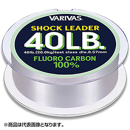 VARIVAS(バリバス) ショックリーダー30m 5号 20lb ナチュラル ［フロロカーボン］