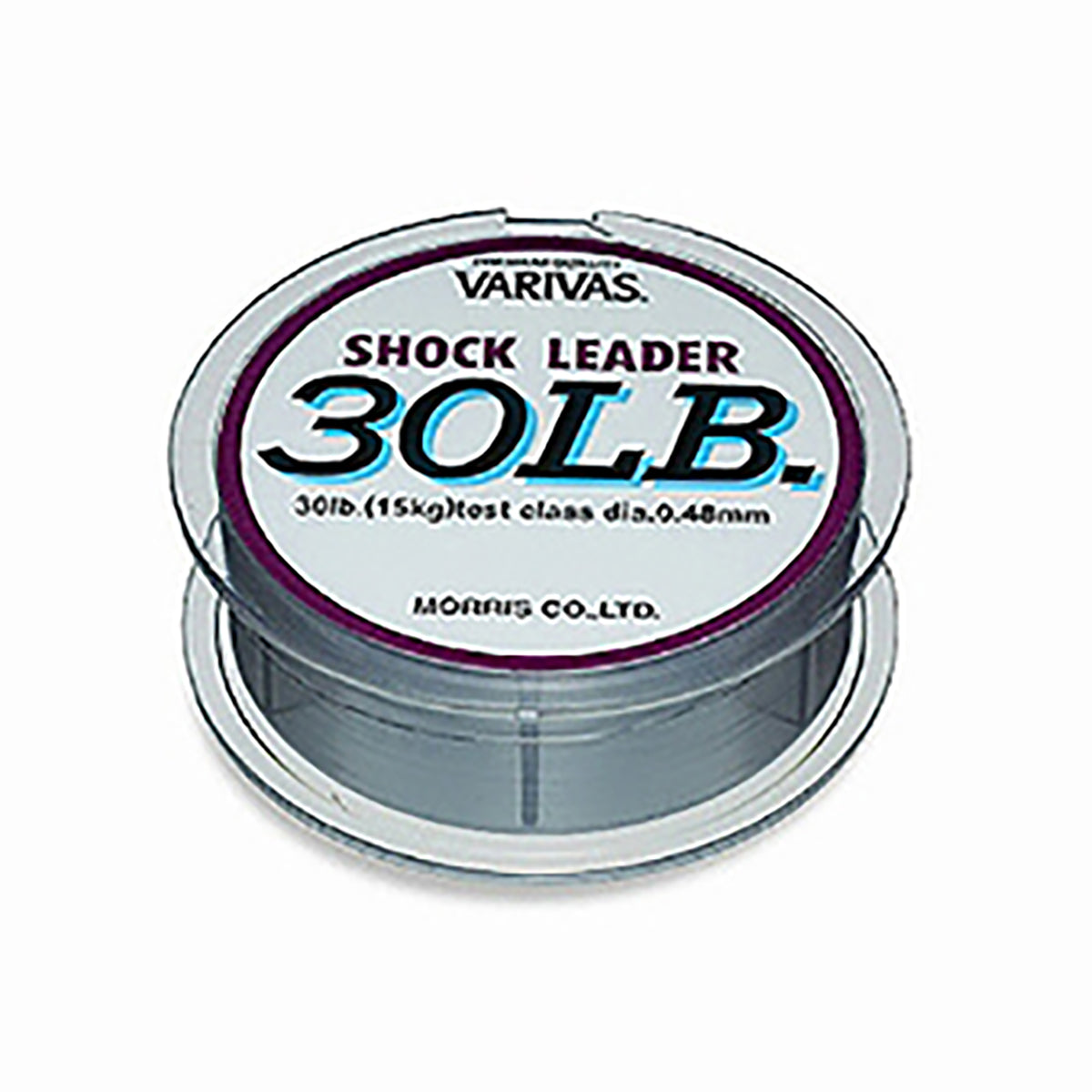バリバス(VARIVAS) ショックリーダー [ナイロン] 50m 22LB 6号 ミストグレー