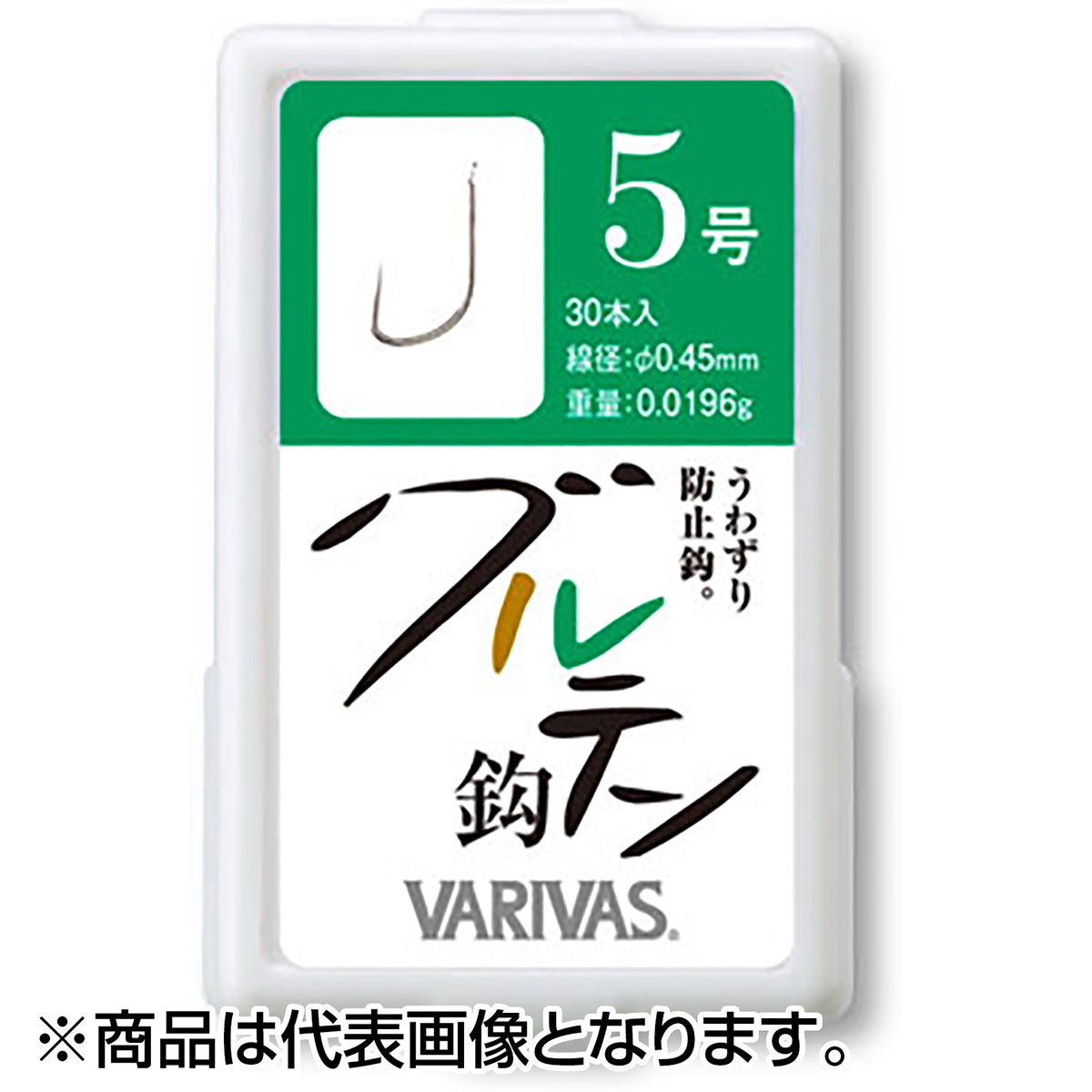 バリバス(VARIVAS) グルテン鈎 30本 3号 シルバー