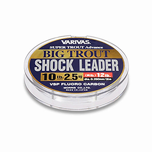 バリバス(VARIVAS) スーパートラウト アドバンス ビッグトラウト ショックリーダー 30m 12LB [フロロカーボンライン]