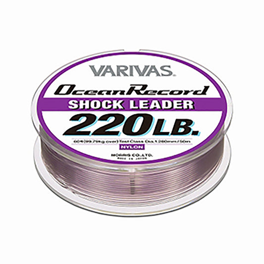 バリバス(VARIVAS) オーシャンレコードショックリーダー 50m 35LB 8.0号 [ナイロンライン]