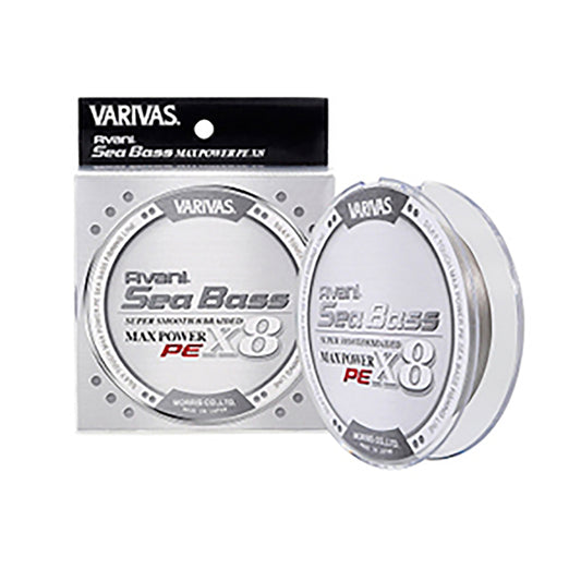 バリバス(VARIVAS) アバニ シーバスPE マックスパワー X8 ステルスグレー 150m 1.2号 24.1LB [PEライン]