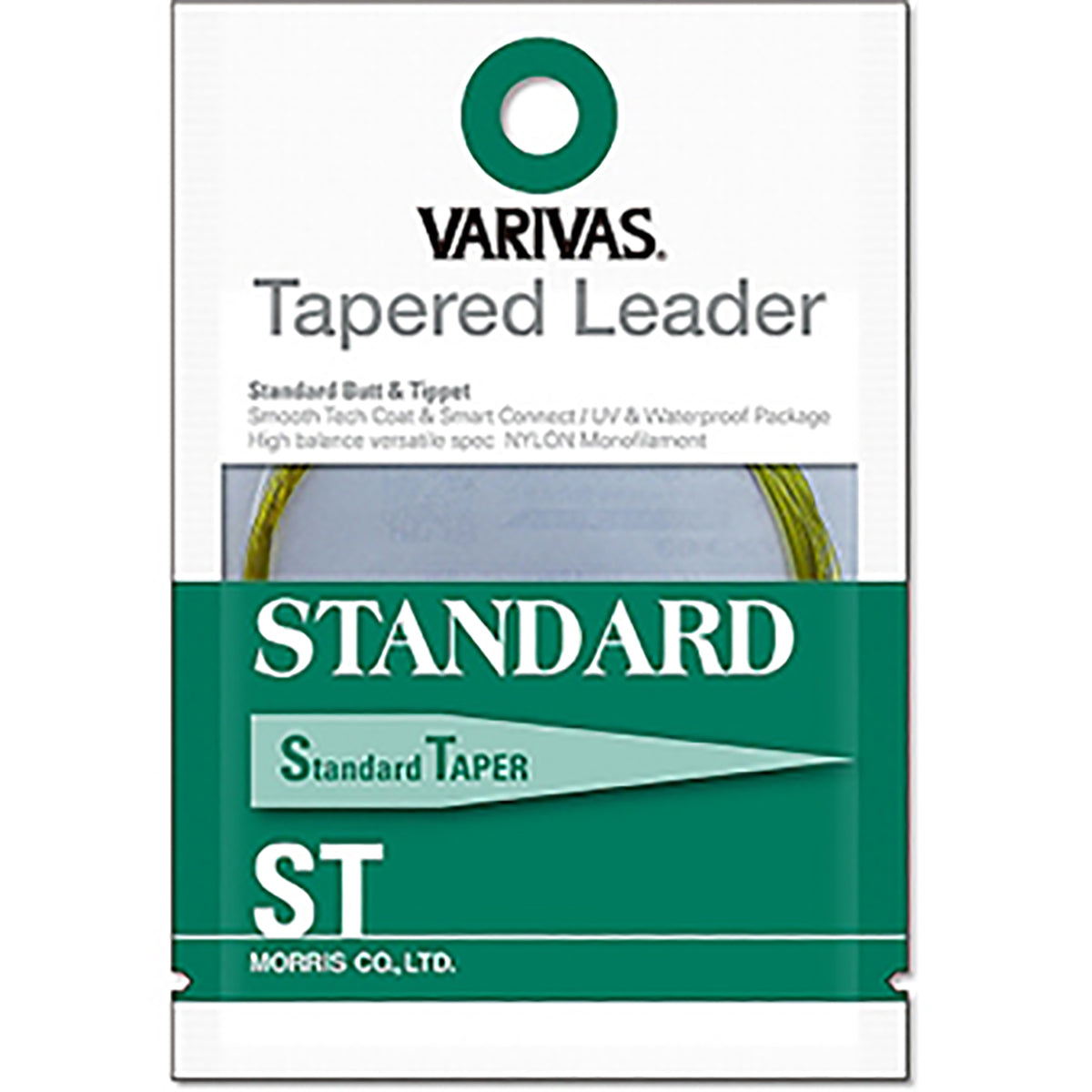 バリバス(VARIVAS) テーパードリーダー スタンダード ST[ナイロン] 9ft 6X