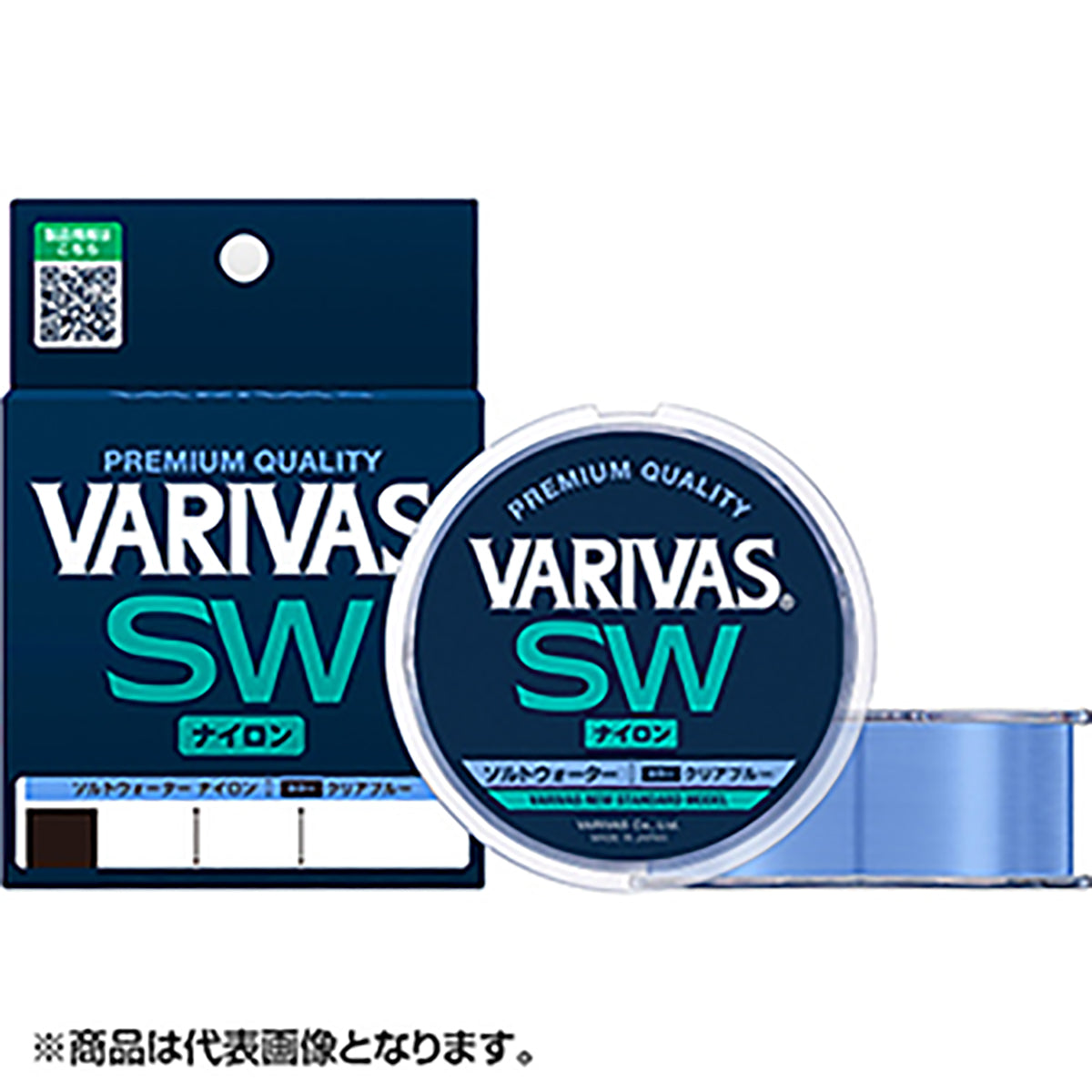 VARIVAS(バリバス) VARIVAS SW（ソルトウォーター) ナイロン 2号150m平行巻 クリアブルー 8LB [ナイロン]