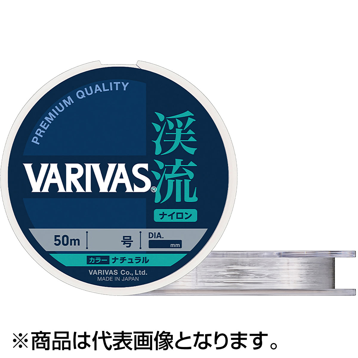 バリバス(VARIVAS) 渓流 50m 1号 ナチュラル [ナイロン]