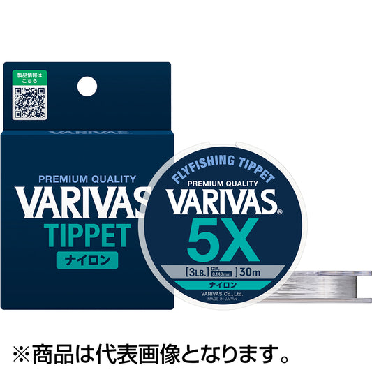 バリバス(VARIVAS) ティペット 30m 6X 2.5lb ナチュラル [ナイロン]