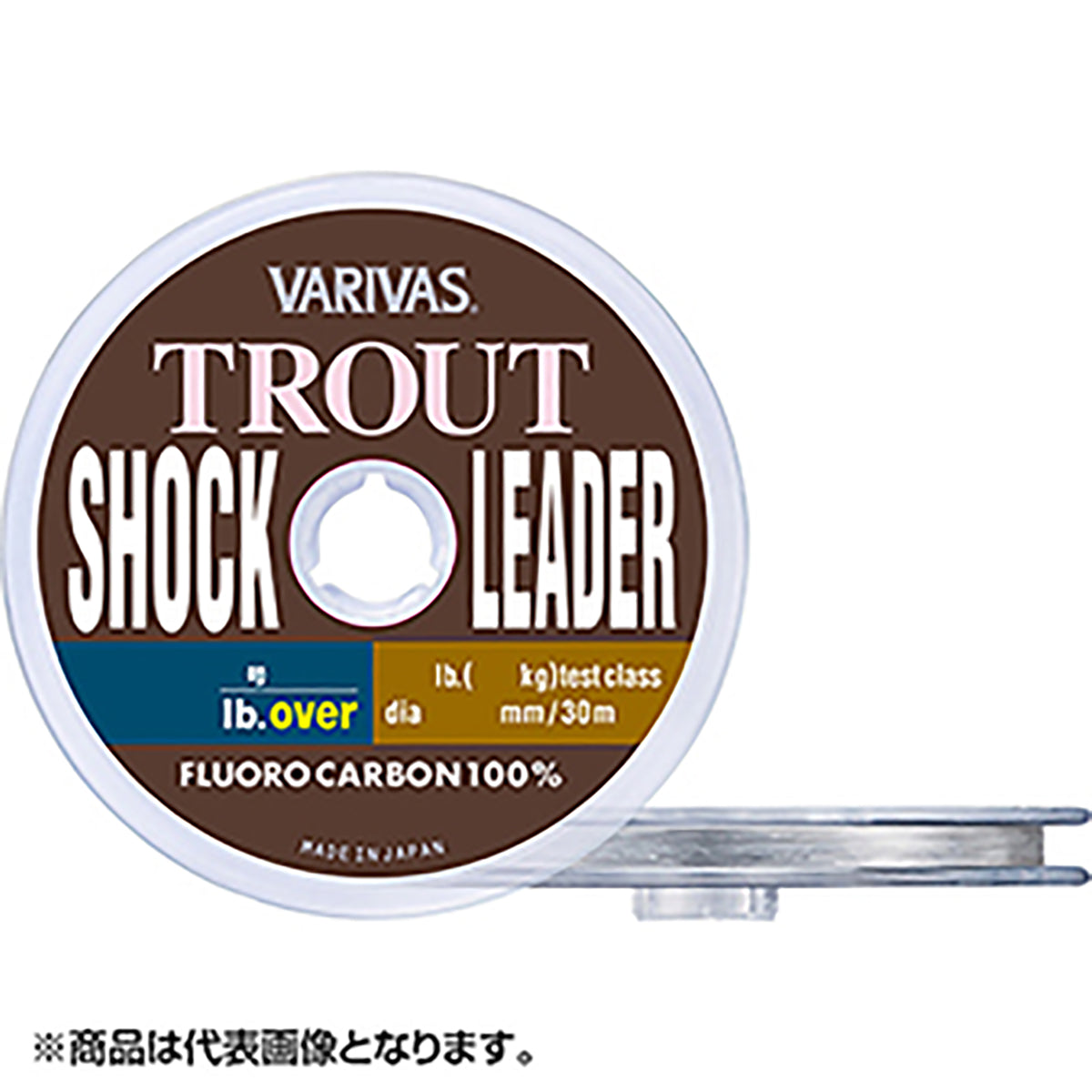 VARIVAS(バリバス) トラウト ショックリーダー 1号 4LB. OVER [フロロカーボン]