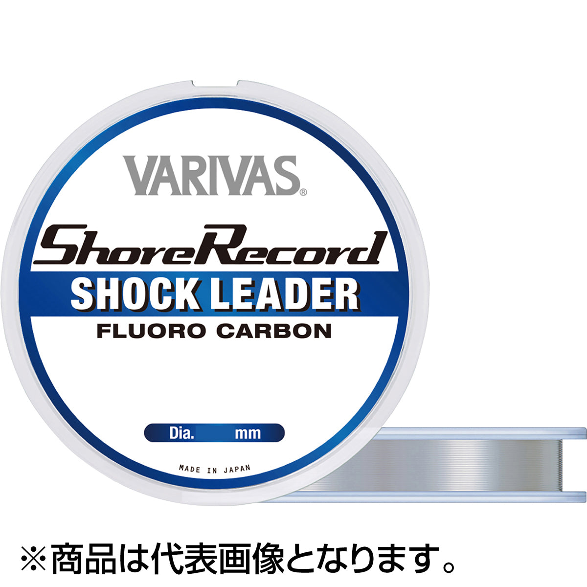 バリバス(VARIVAS) ショアレコードショックリーダー 30m 2.5号 10LB. ナチュラル［フロロカーボン］
