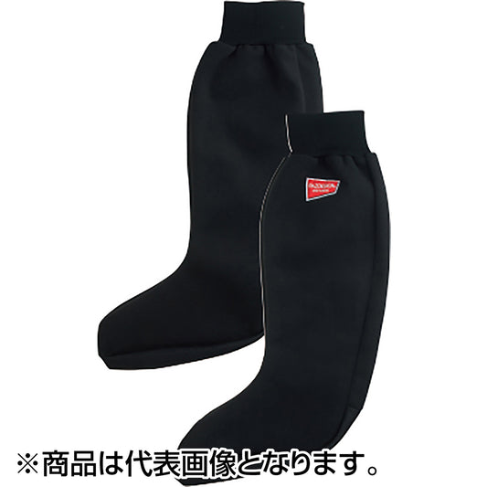 パズデザイン(Pazdesign) BS フリースオーバーソックス S ブラック PBS-001