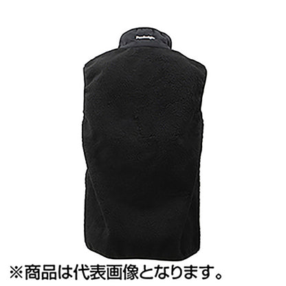 パズデザイン(Pazdesign) ボアフリースベスト M ブラック/チャコール SJK-021