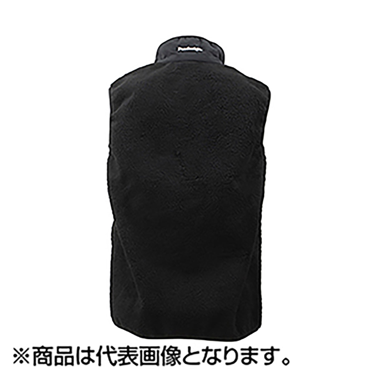 パズデザイン(Pazdesign) ボアフリースベスト XL ブラック/チャコール SJK-021