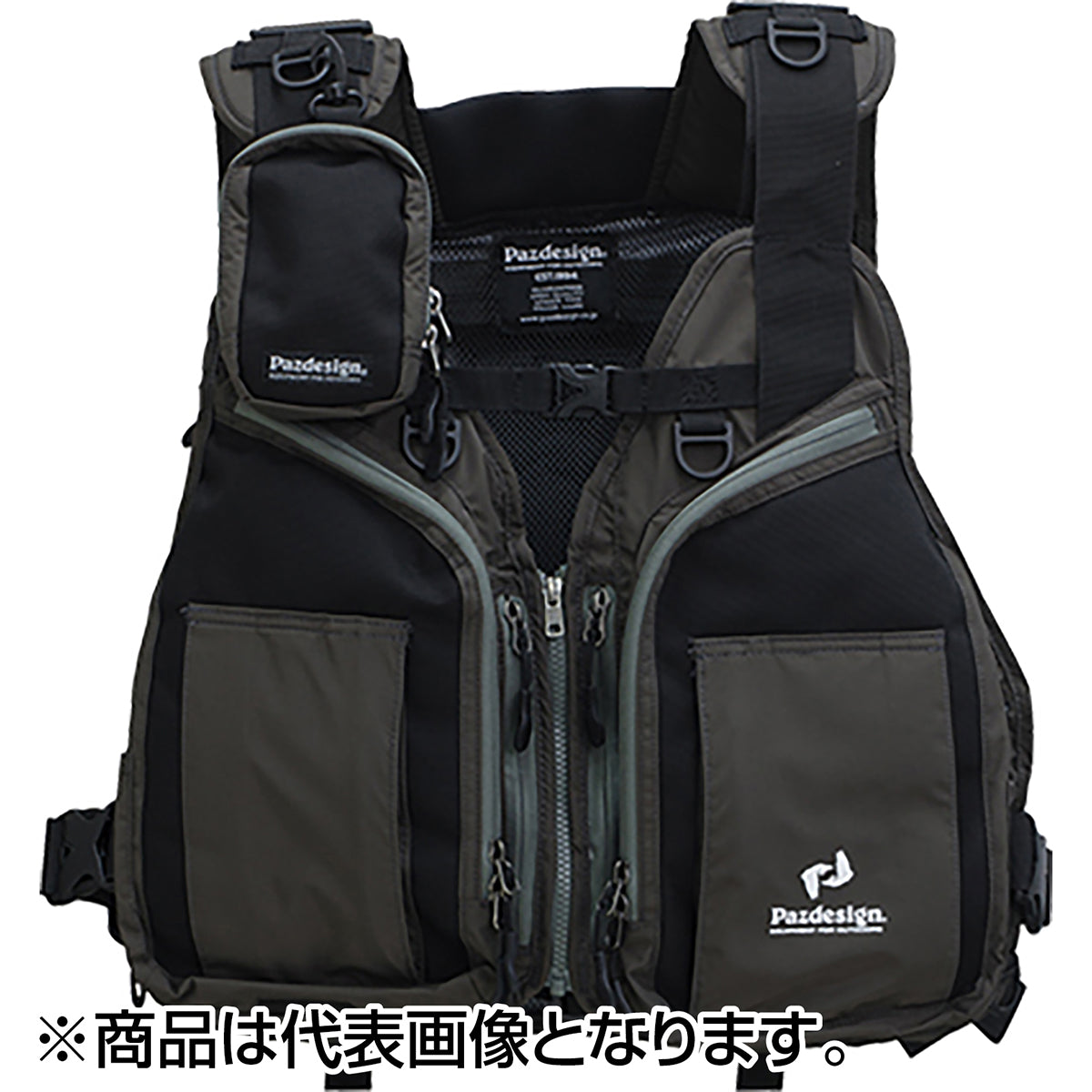 パズデザイン(Pazdesign) FTG ストリームベスト II ガンメタ ZFV-029