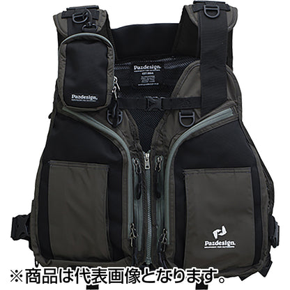 パズデザイン(Pazdesign) FTG ストリームベスト II ガンメタ ZFV-029