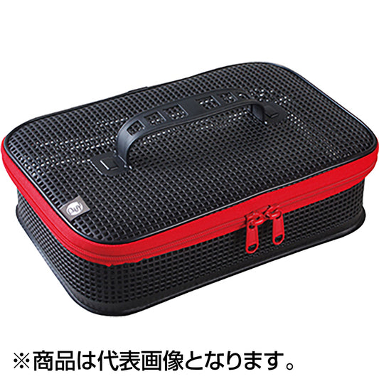パズデザイン(Pazdesign) ウォッシャブルメッシュケース（L) レッド PAC-353