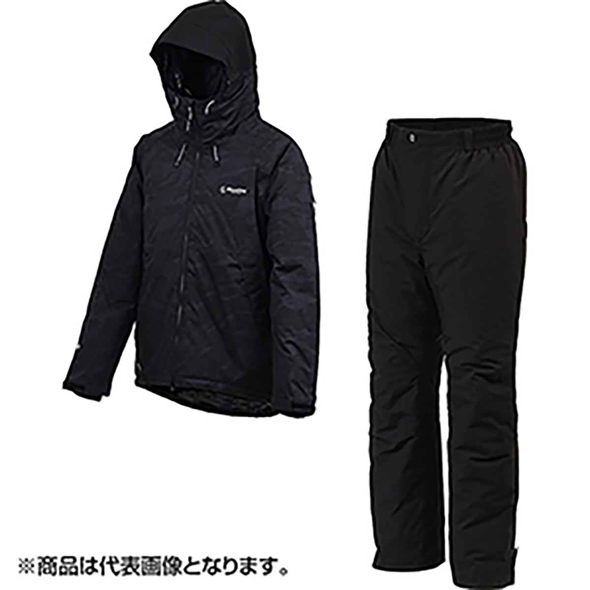 双進(SOSHIN) RBB リバレイ ストレッチウォームスーツ LL ブラックカモ 6450