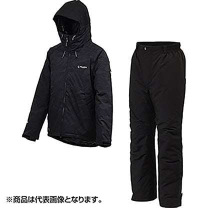 双進(SOSHIN) RBB リバレイ ストレッチウォームスーツ LL ブラックカモ 6450