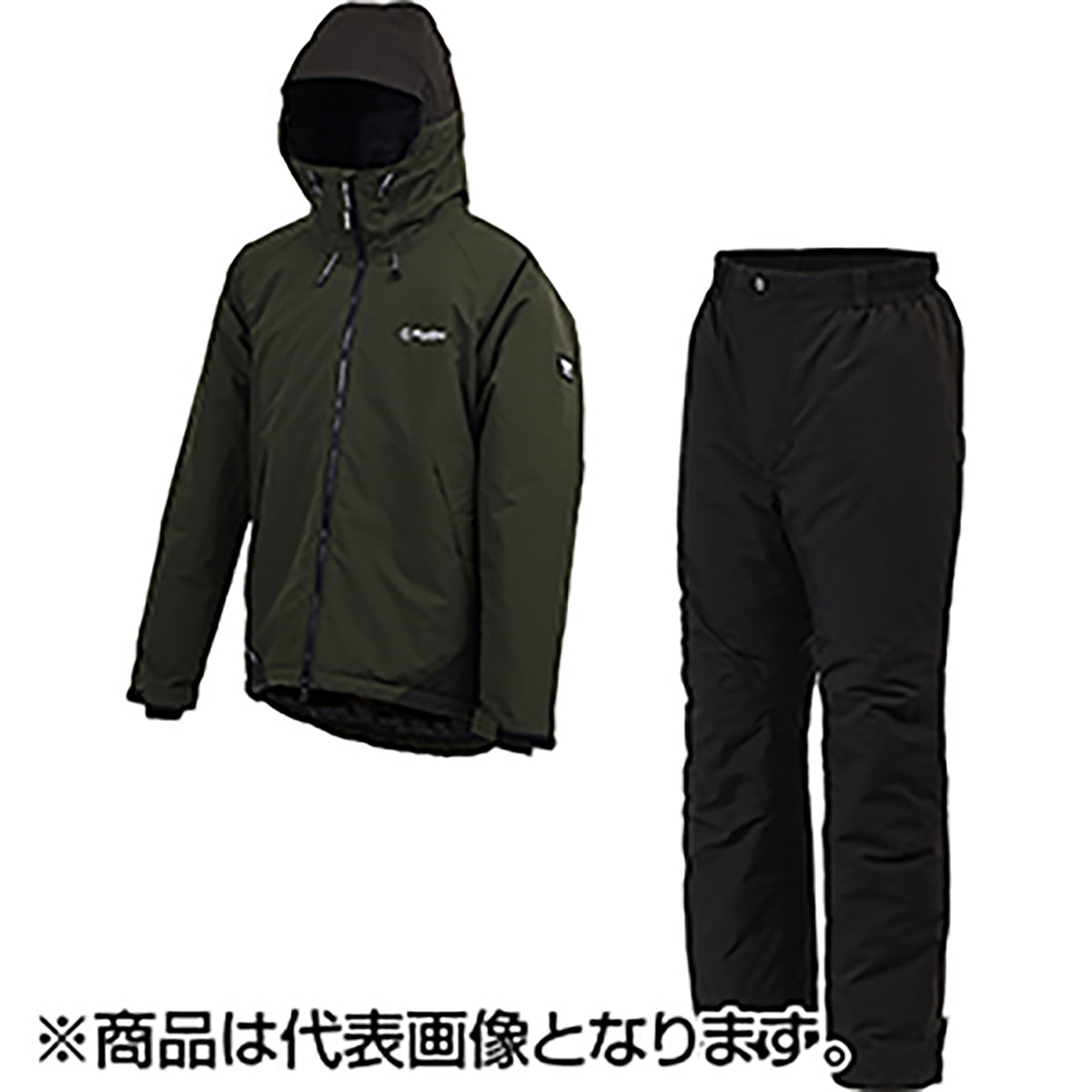 双進(SOSHIN) RBB リバレイ ストレッチウォームスーツ オリーブ L 6450