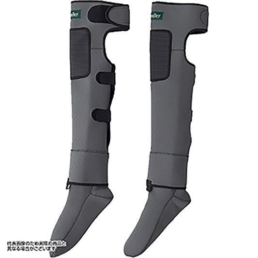 双進(SOSHIN) RBB リバレイ ソックスゲーターSPファブリック LL グレー 5408