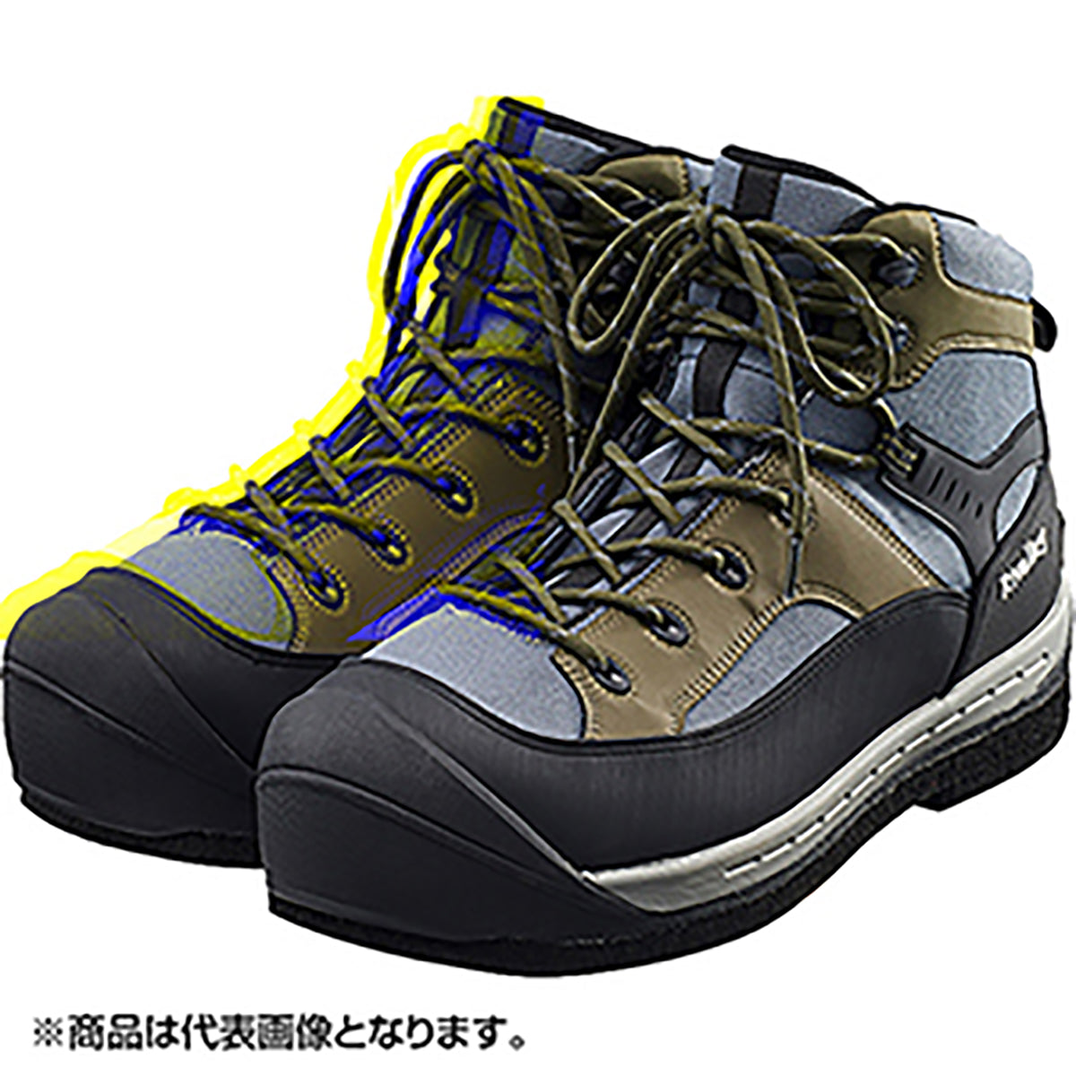 双進(SOSHIN) RBB リバレイ ドレインウェーディングシューズ ll FS LL グレー 5422