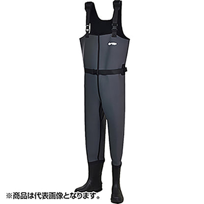 双進(SOSHIN) RBB リバレイ CRウェーダー M グレー 7624 ウェイダー ウェダー ウエダー 胴長 防水