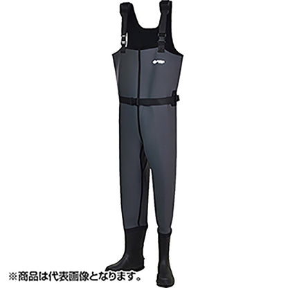 双進(SOSHIN) RBB リバレイ CRウェーダー LL グレー 7624 ウェイダー ウェダー ウエダー 胴長 防水