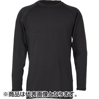 双進(SOSHIN) RBB ブロックフリースウォームシャツ LL ブラック 7629