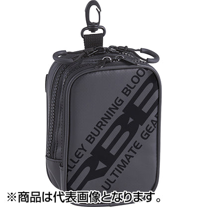 双進(SOSHIN) RBB ダブルポケットポーチ ブラック 7639