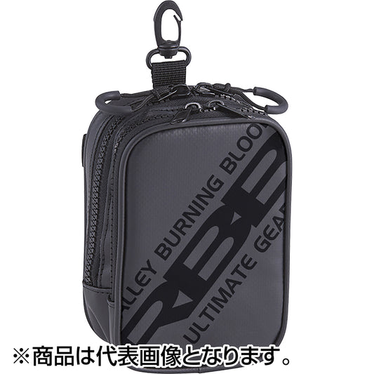 双進(SOSHIN) RBB ダブルポケットポーチ ブラック 7639