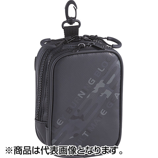 双進(SOSHIN) RBB ダブルポケットポーチ ブラックカモ 7639