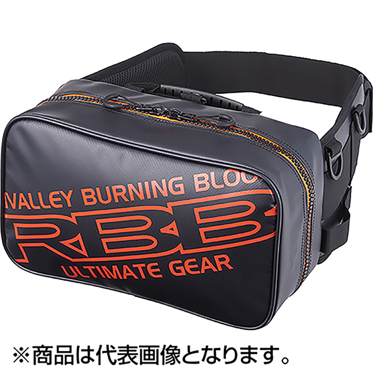 双進(SOSHIN) RBB ロックショアウエストバッグ オレンジ 7640