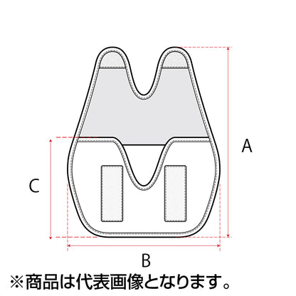 双進(SOSHIN) RBB リールサポーターM ブラック 7646