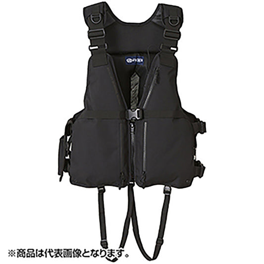 双進(SOSHIN) RBB リバレイ ロックショアシューティングベストll FREE フルブラック 7694