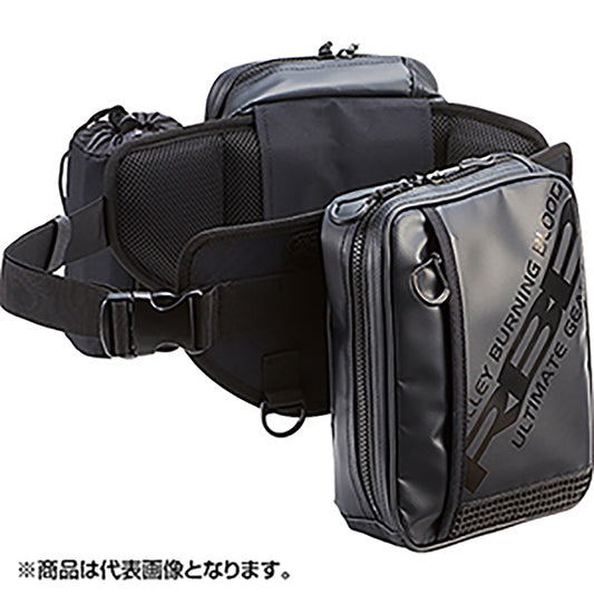 双進(SOSHIN) RBB リバレイ ロックショアサポーター FREE フルブラック 7696