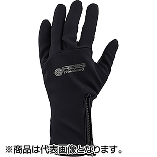双進(SOSHIN) RBB リバレイ ZIPタイタニュームグローブ ブラック LL 7701
