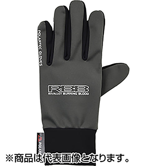 双進(SOSHIN) RBB リバレイ ウィンドガードグローブ グレー L 7704