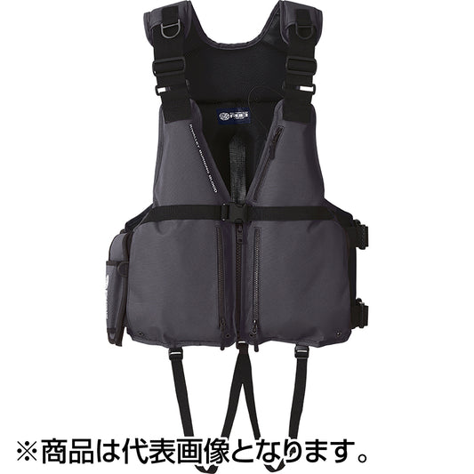 双進(SOSHIN) RBB リバレイ ロックショアシューティングベストll チャコール フリー No.7694