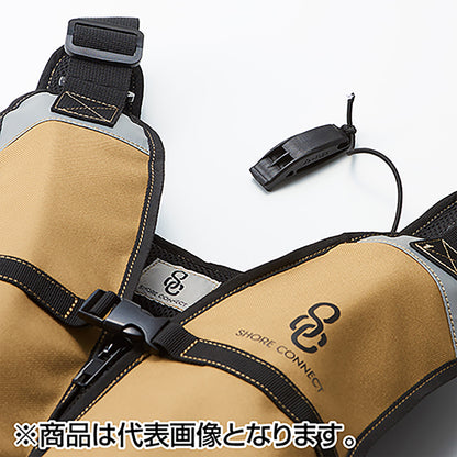 双進(SOSHIN) Shore connect SC KIDライフベスト 150cm ベージュ 10006
