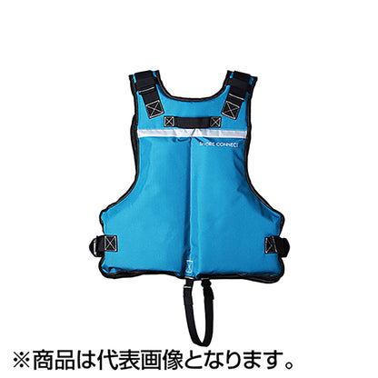 双進(SOSHIN) Shore connect SC KIDライフベスト 150cm ティールブルー 10006