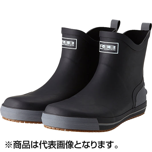 双進(SOSHIN) RBB ボートゲームブーツ 2XL ブラック×グレー 7750