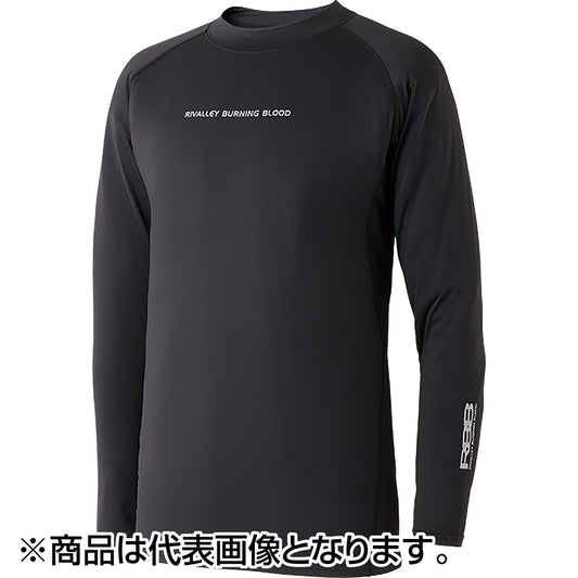 双進(SOSHIN) RBB クーリングラッシュガード M ブラック 7751