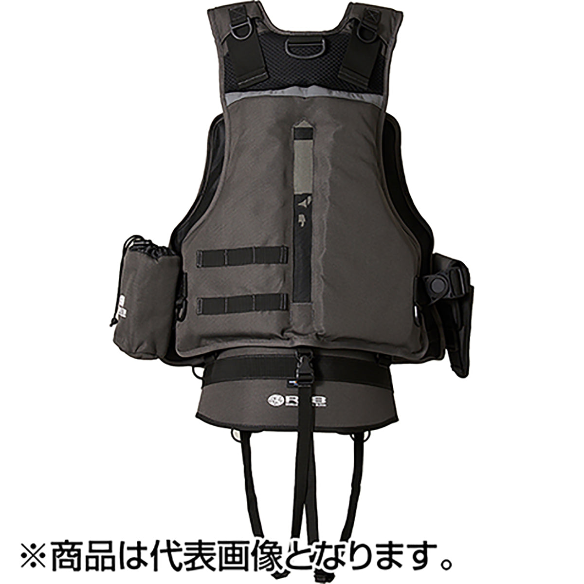 双進(SOSHIN) RBB ウェーディングベスト25LIMITED フリー チャコール 7760